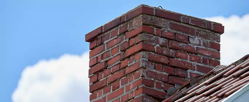 Brick Chimney Flue Installation in Amesbury, MA