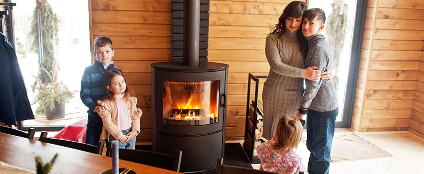 Morso Cast Iron Fireplace Insert Installation in Amesbury, Massachusetts