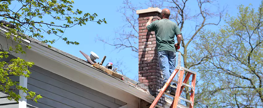 Vinyl and PVC Chimney Flashing Installation in Amesbury, MA